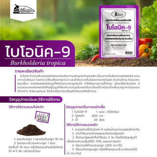 Bionic ไบโอนิค 9 (สารเร่ง 9)* จุลินทรีย์ละลายฟอสฟอรัส ปรับดินกรด ดินเปรี้ยว พืชโตไว แข็งแรง