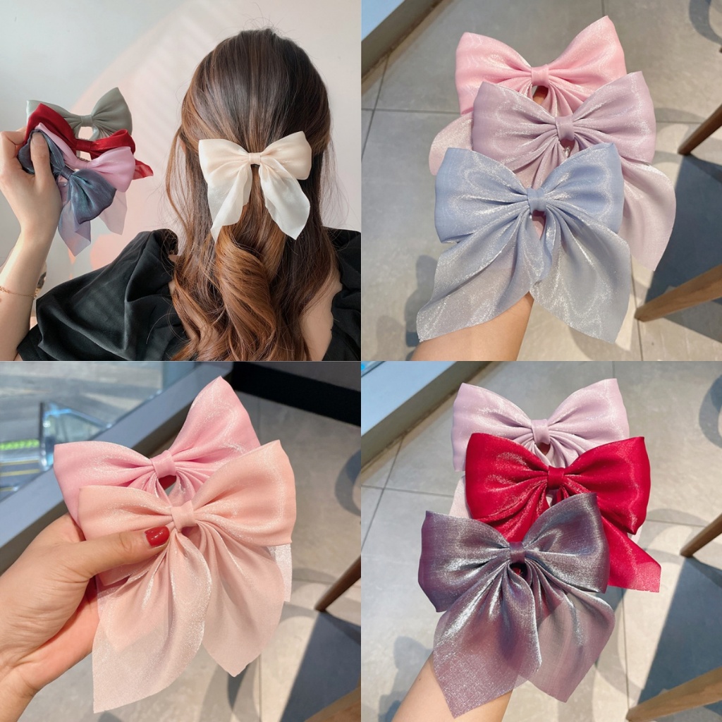 Rubuyou เวอร์ชั่นเกาหลีประณีตหัวหลัง Bowknot Headwear เทรนด์ใหม่อารมณ์อเนกประสงค์ หวาน แฟชั่น เครื่องประดับผม