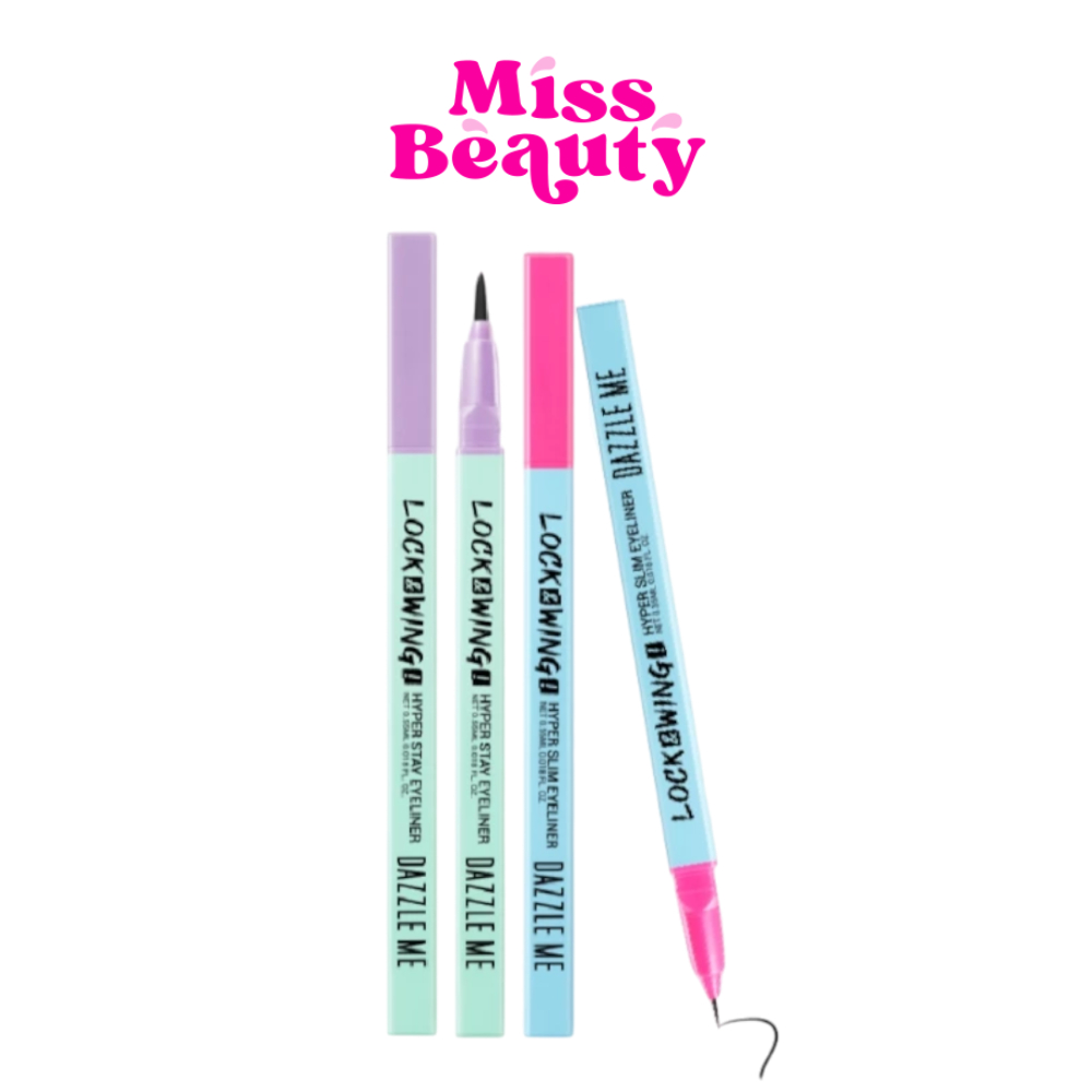DAZZLE ME Lock & Wing! Hyper Slim - Hyper Stay Eyeliner แดซเซิลมี ล็อค&วิงค์ ไฮเปอร์ สเตย์ อายไลเนอร