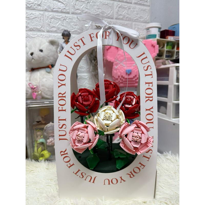 Lego Flower Basket🌹✨