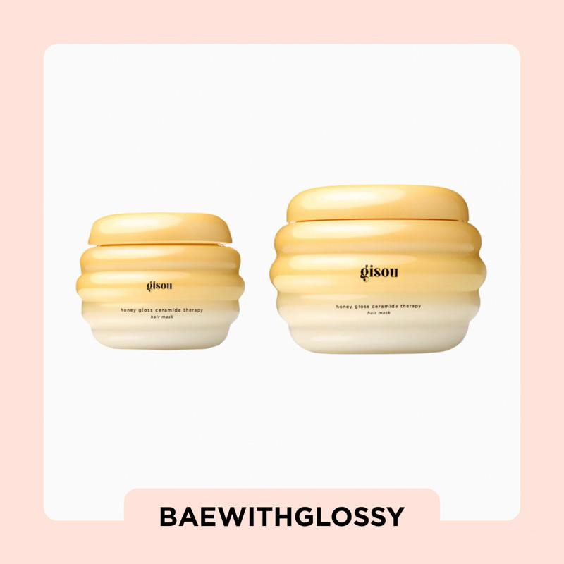BAEWITHGLOSSY | Gisou — Honey Gloss Ceramide Therapy Hair Mask (พร้อมส่ง)