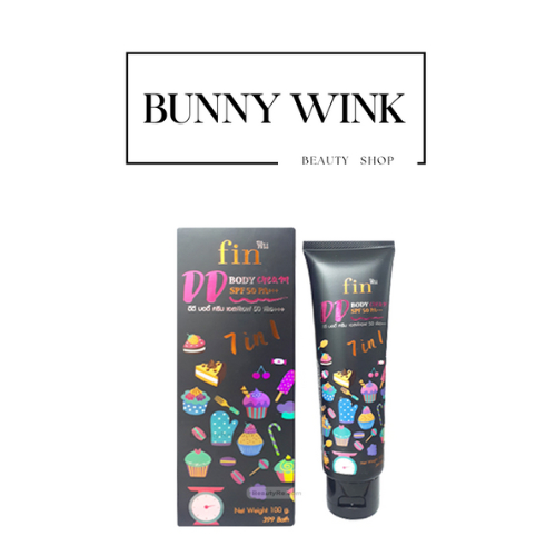 Fin DD Body Cream 7 in 1 Spf 50 PA+++ 100g.