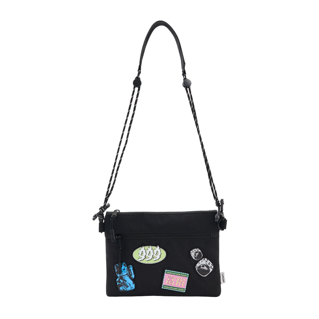 Mahanakhon CHOKDEE SACOCHE BAG BLACK