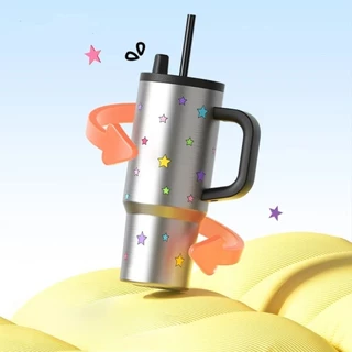 【ONDA】แก้วเก็บความเย็นมีมือจับ 700ml ความจุขนาดใหญ่ ลิตร เก็บน้ำแข็งได้ สแก้วเยติ เตนเลส 316