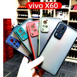 เคสขอบสีหลังแบบขุ่น ใช้สำหรับ Vivo V19 Y11 Y12 Y15 Y17 Y95 Y93 Y91I Y91C Y1S Y20 Y20S Y20I V15 Y33T เคสขอบลังด้าน