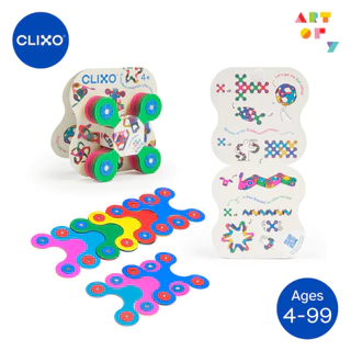 Clixo Tiny & Mighty Pack - ของเล่นตัวต่อแม่เหล็กรูปแบบใหม่จาก USA : เหมาะสำหรับอายุ 4 ปีขึ้นไป