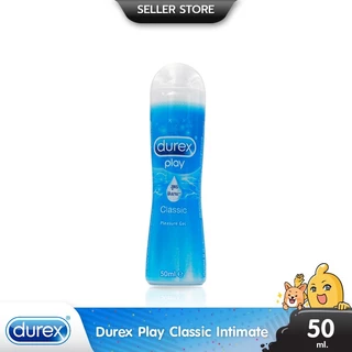 Durex Play Classic Intimate เจลหล่อลื่นสูตรน้ำ ลื่นแบบธรรมชาติ บรรจุ 1 หลอด (ขนาด 50 ml.)