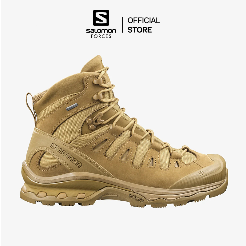 Salomon Forces - Quest 4D GTX FORCES 2 [Coyote] รองเท้าผู้ชาย สีทราย ทหาร คอมแบท รองเท้าเดินป่า ลุยน