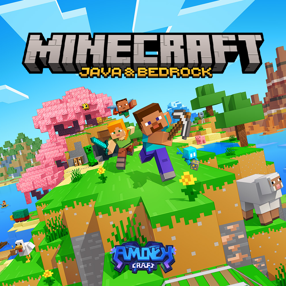 เกม PC Minecraft: Java & Bedrock Edition ของแท้ 100%