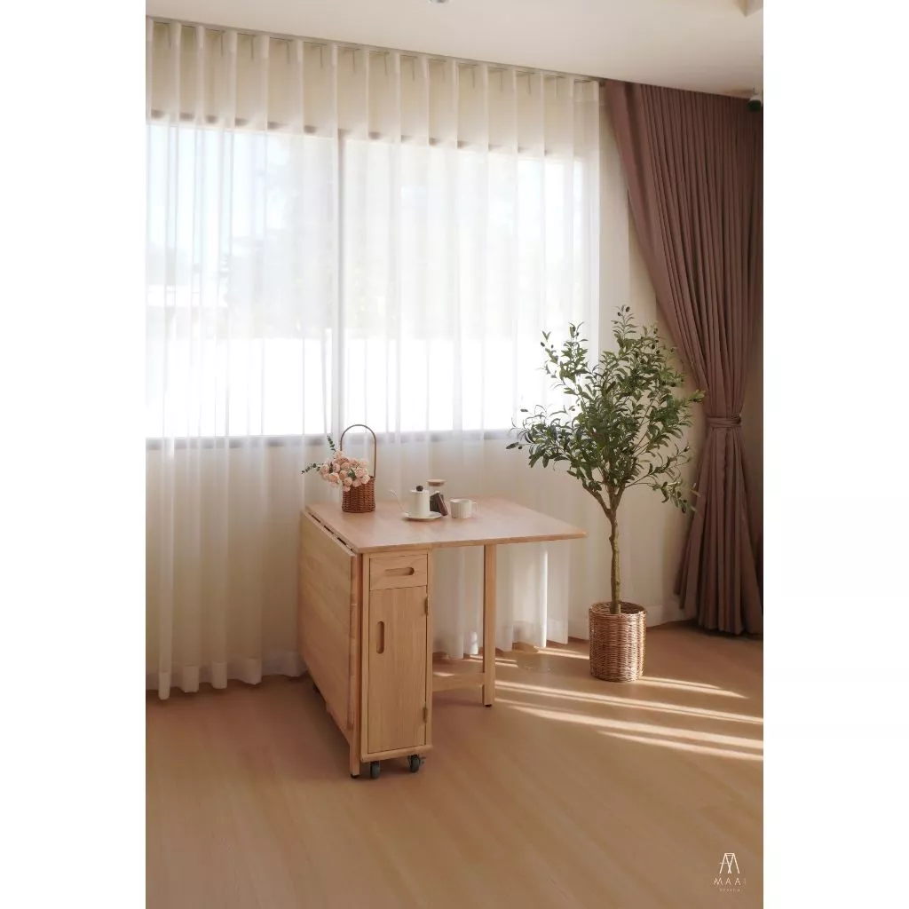 MAAI Design Butterfly table only /ไม่รวมเก้าอี้ ประหยัดพื้นที่ โต๊ะอเนกประสงค์ พับได้ thumbnail 5