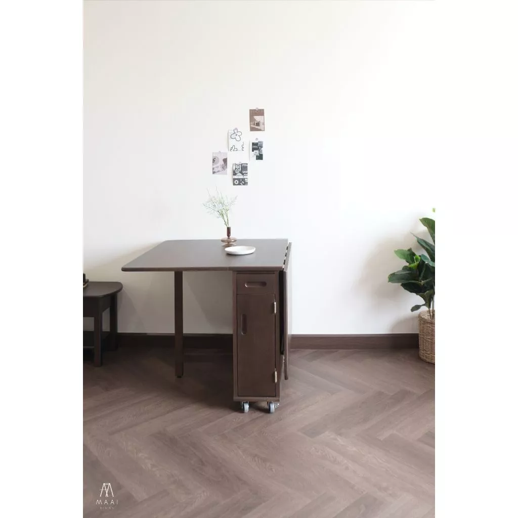 MAAI Design Butterfly table only /ไม่รวมเก้าอี้ ประหยัดพื้นที่ โต๊ะอเนกประสงค์ พับได้ thumbnail 9