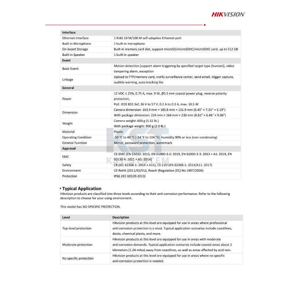 DS-2DE2C400MWG-E (เลือกเลนส์-Adapterในตัว) กล้องวงจรปิด Hikvision Smart Hybrid Light PT IPC 4MP PoE