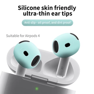 ซิลิโคน AirPods 4 Ear Tips Cover ยางครอบแอร์พอด แบบบาง ใส่กระซับ กันลื่นและลดอาการเจ็บหู