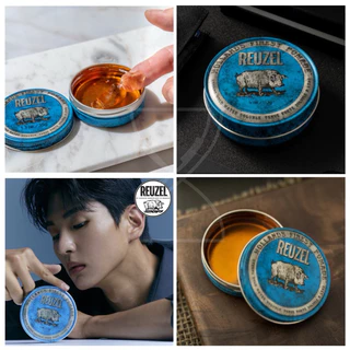 (พร้อมส่ง/ของแท้) REUZEL BLUE POMADE ช่วยจัดทรงผมให้อยู่ทรงมาก เงา ได้ทุกสภาพเส้นผม