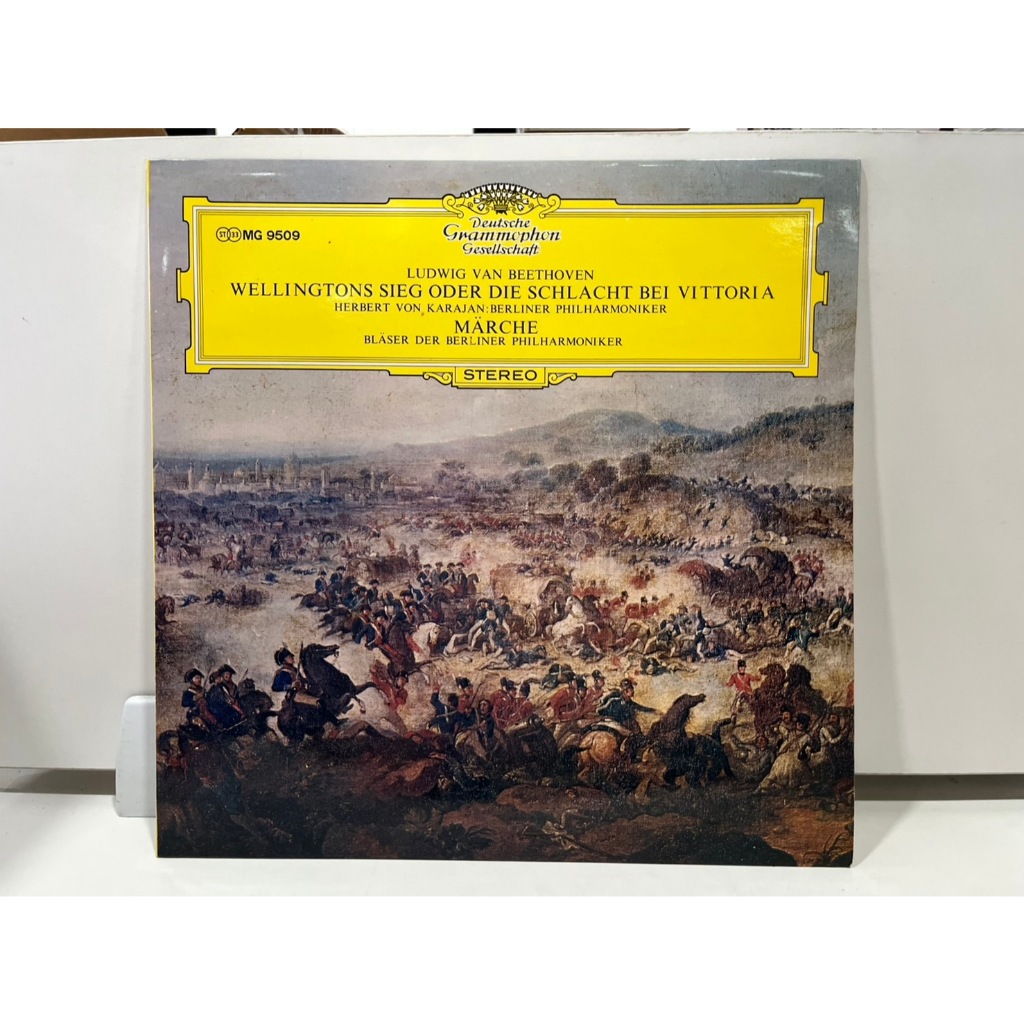 1LP Vinyl Records แผ่นเสียงไวนิล  LUDWIG VAN BEETHOVEN WELLINGTONS SIEG ODER DIE SCHLACHT MG 9509  (