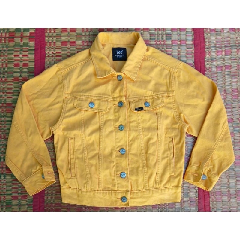 เสื้อแจ็คเก็ตยีนส์ Lee