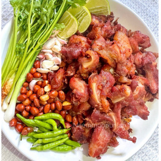 แหนมกระดูกอ่อนใบพาย 1000กรัม240บาท เท่านั้น ✅🐷รสชาติดี สดใหม…