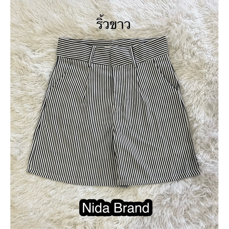 A01 กางเกงขาสั้นตะขอมีหู รุ่นลายฮิต ผ้าซาร่าห์ มีกระเป๋า2ข้าง