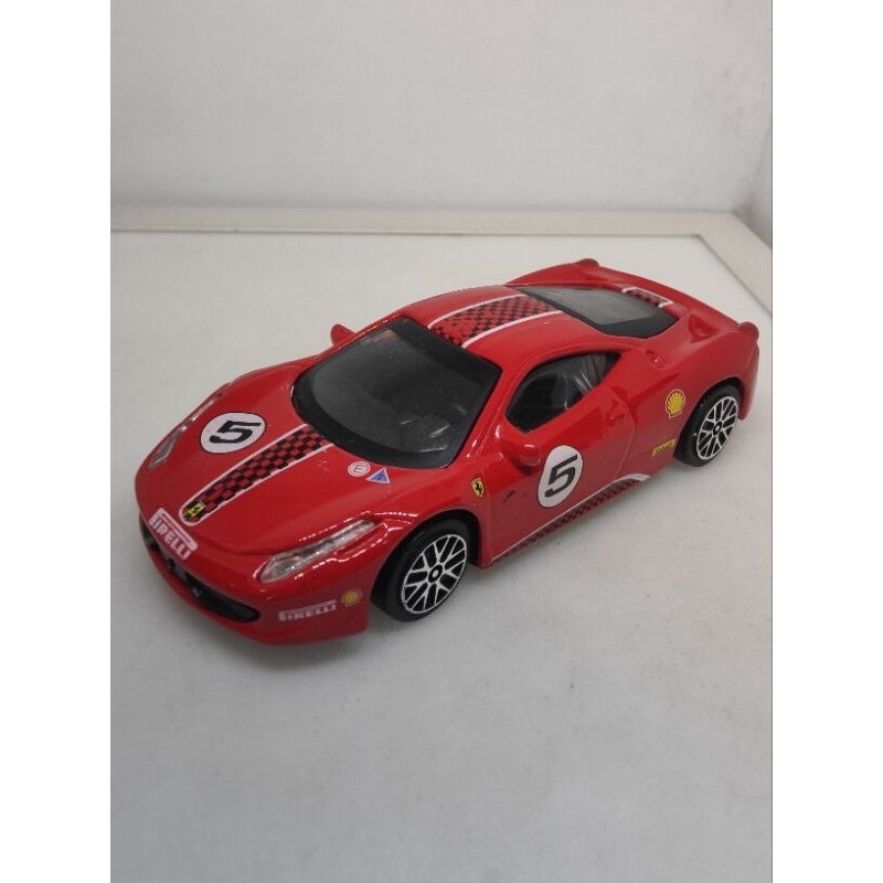 🟤⚪โมเดลรถเหล็ก Ferrari 458 Challenge
