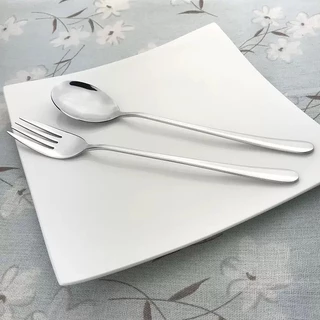 ช้อน&ส้อม ช้อน&ส้อมแสตนเลส เกาหลี ยาว Forks and Spoons น้ำหนักกำลังดี