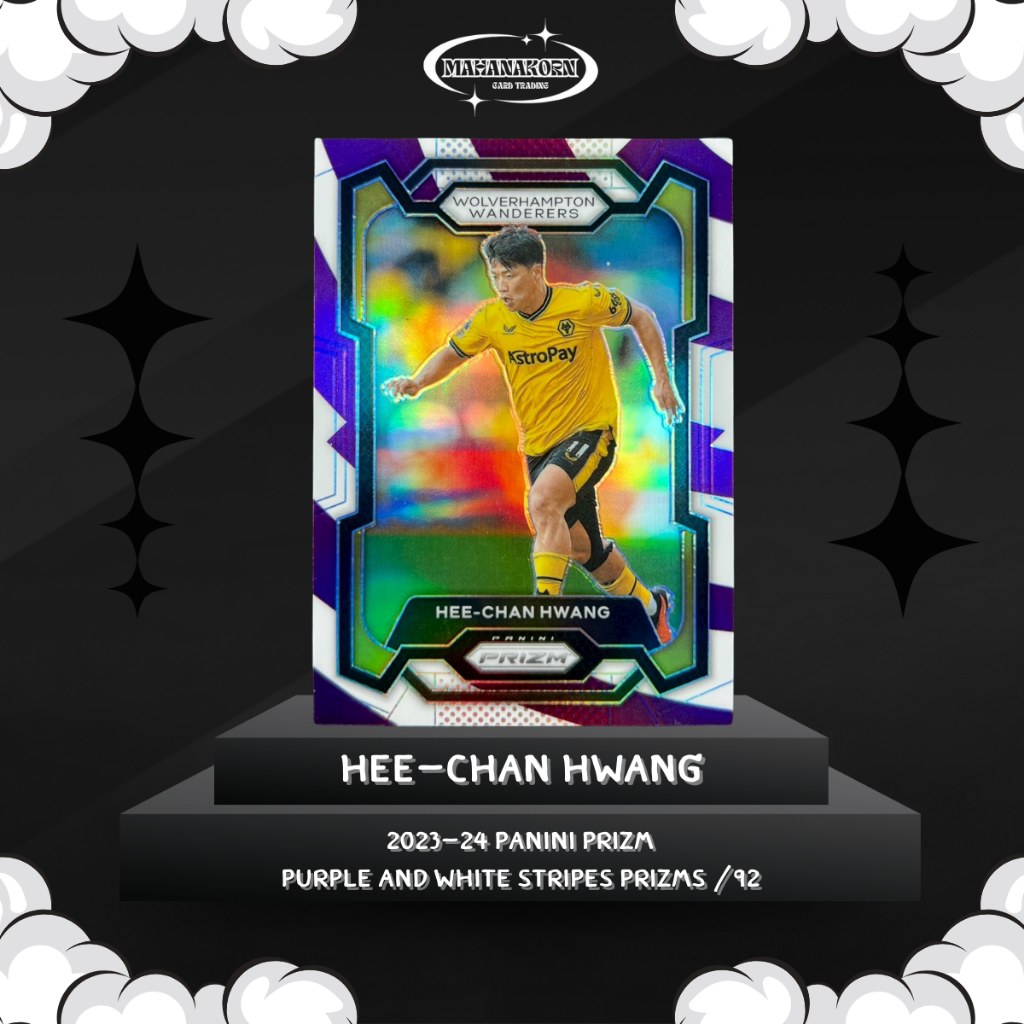 Hee-Chan Hwang 2023-24 Panini Prizm Purple and White Stripes Prizms /92