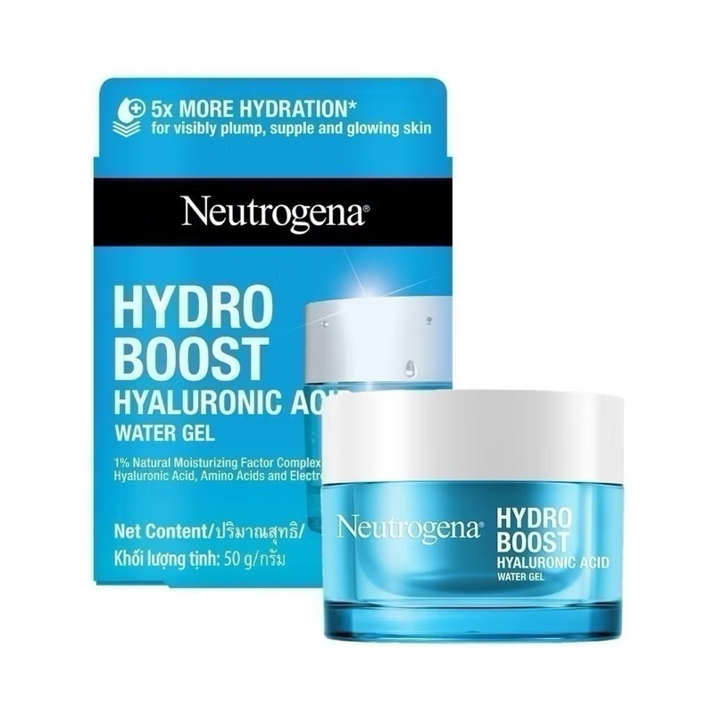 นูโทรจีนา เจลซ่อมผิว ไฮโดร บูสท์ วอเตอร์ เจล 50 ก. Neutrogena Hydro Boost Water Gel 50 g.เจลครีมทาหน้า เจลครีมบำรุงหน้า