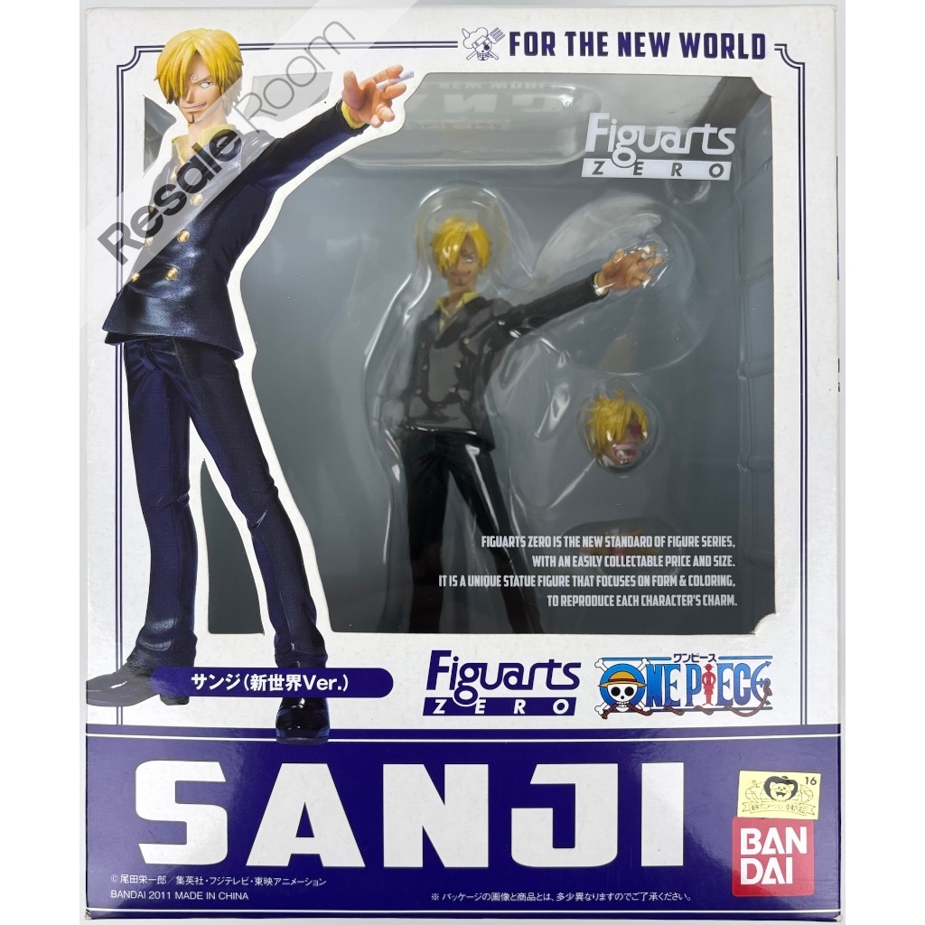 [Lot JP] FZ Sanji New World ซันจิ โลกใหม่ โมเดล วันพีช ของแท้ One Piece Bandai Figuarts Zero