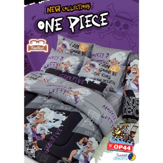 Sweet Dreams ชุดผ้าปู+ผ้านวม ลายวันพีช Onepiece รุ่น DP-01 - DP-OP5 / OP17- OP40 OP41 OP42 OP43 OP44 OP45 OP48 OP49 OP50
