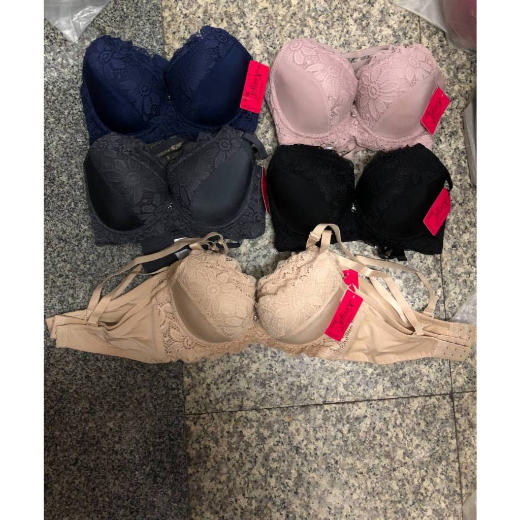 เสื้อในมีโครง ทรงเต้าใหญ่ ฟองน้ำบาง 2 ตะขอ  #keeya881