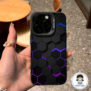 🔥ส่งจากไทย🔥 แฟชั่นเทรนด์รังผึ้ง เคส IPhone17 15 16 11 14 13 Pro Max XR เคส 13 12 Pro 7 8Plus SE X Xs Max