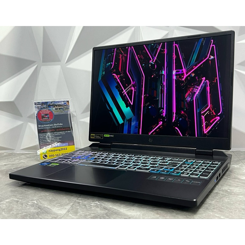 Acer Predator Helios Neo 16 PHN16-71-58MD มือสองประกันศูนย์ 24-07-2026 Core i5-13500HX RTX 4050 6GB