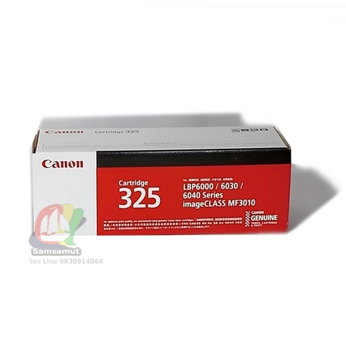 Canon Cartridge-325 หมึกโทนเนอร์ แท้ LBP-6000 LBP6018 MF3010 MF-3010 MF-4420n w MF-4412 MF-4410 สีดำ