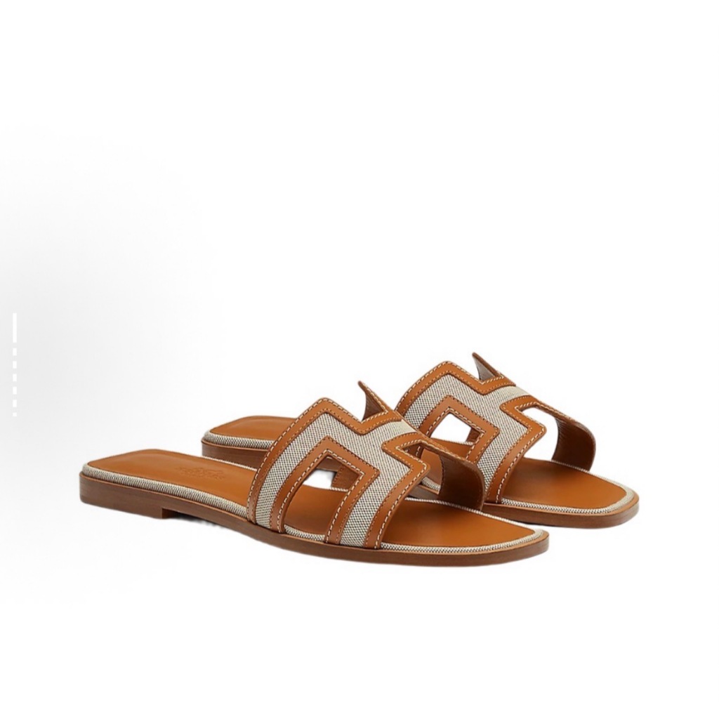 ✨ขายจำกัดเวลา 💋 HERMES sandals H221106Z 79/H221106Z 01 ของแท้ แฟชั่น ความสง่างาม รองเท้าแตะ