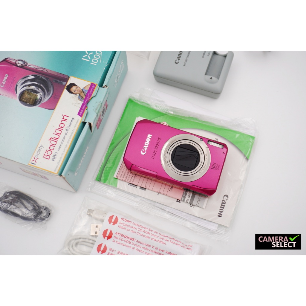 YEAR END SALE!กล้องCanon IXUS 1000HS/IXY50S ของใหม่ตัวโชว์ เก่าเก็บ มุมจอมืดตามอายุ