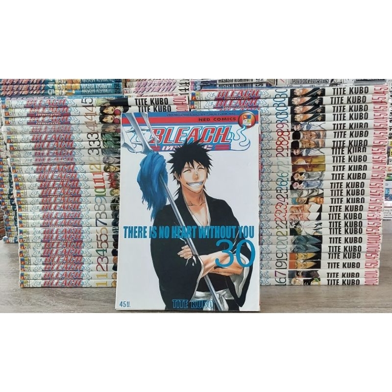 หนังสือการ์ตูนญี่ปุ่น มังงะ บีช บรีช เทพมรณะ BLEACH เทพมรณะ ชุดที่1ล.1-35หนังสือมือสอง สภาพบ้าน ขายแ