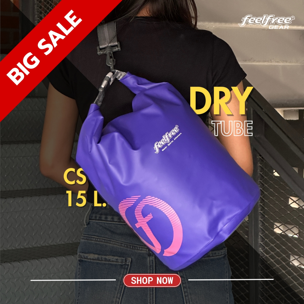 FEELFREE DRY TUBE CS 15L กระเป๋ากันน้ำ ถุงกันน้ำ พรีเมี่ยม