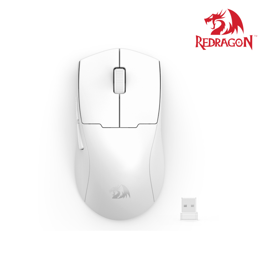 Redragon M918 PRO K1NG MAX 1K Hz 3-Mode บลูทูธ,2.4G,เสียบสาย Gaming Mouse