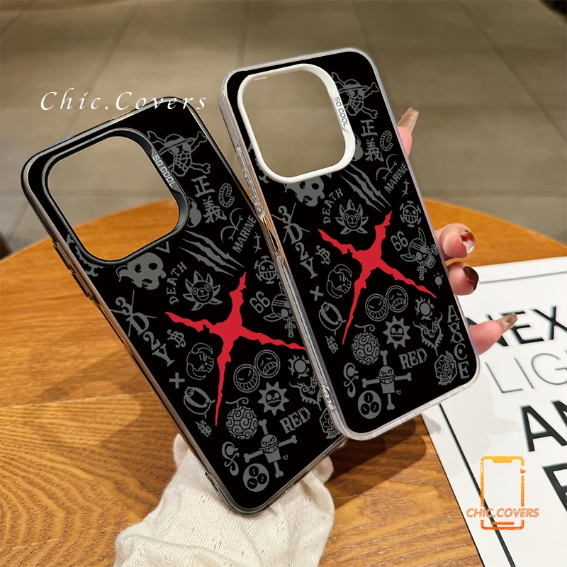 การ์ตูนเท่หนึ่งชิ้นกราฟฟิติการทานุ่ม เคส Redmi Note10/10s/11/11s/12/13 pro 9 9A 9T X6 A3 A3X C65 C61 14C C75 A2 C55