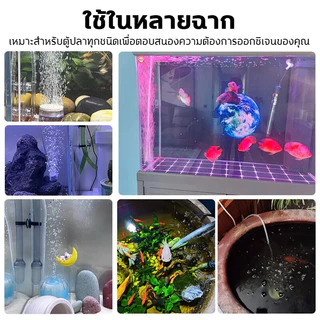 พกพา ออกซิเจนตู้ปลา ใช้งานต่อเนื่อง70ชั่วโมง ออกซิเจนปลา หัวชาจต์ USB ปั้มออกซิเจนตู้ปลา ปั้มลมขนาดเล็ก อุดมด้วยออกซิเจน