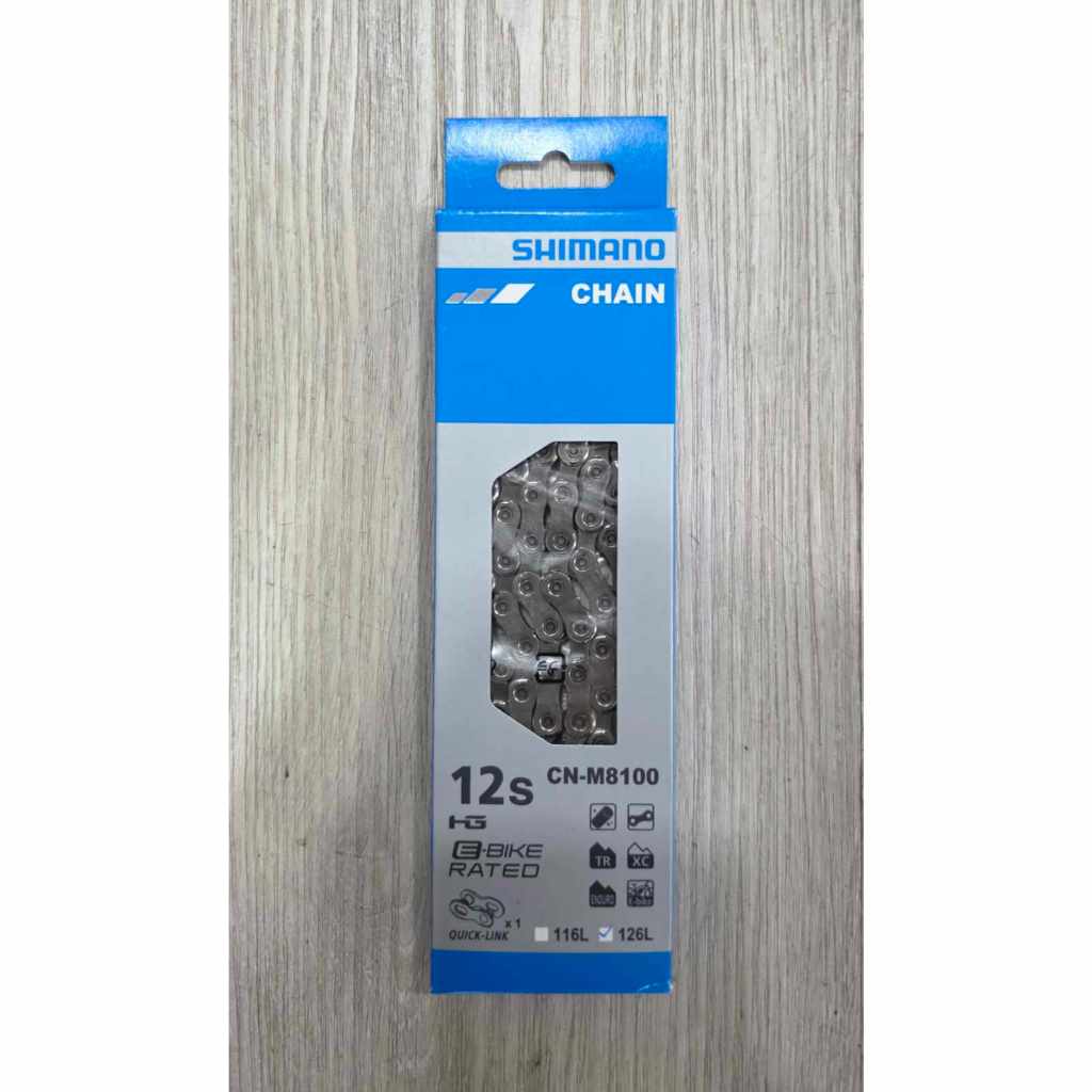โซ่Shimano รุ่น CN-M8100, 12-SPD, 126L