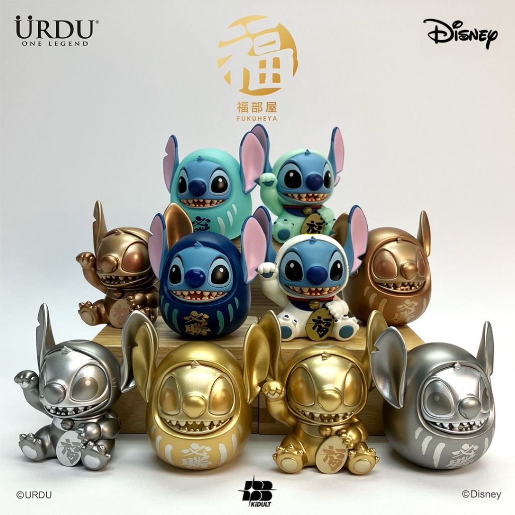 (UD473019) URDU DISNEY FUKUHEYA LUCKY SERIES 2 STITCH แบบสุ่ม