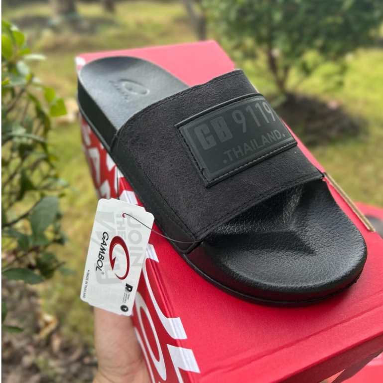 New แกมโบล รองเท้าแตะ ชาย/หญิง Sz. 40-44 รุ่น CB42206  น้ำหนักเบา ทนทาน (พร้อมกล่อง) - รูปที่ 3