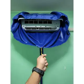ผ้าใบล้างแอร์ รุ่นใหม่ล่าสุด กันน้ำรอบทิศทาง 12,000-24,000 BTU รุ่นกันน้ำยาเคมี ติดตั้งง่ายพกพาสะดวก