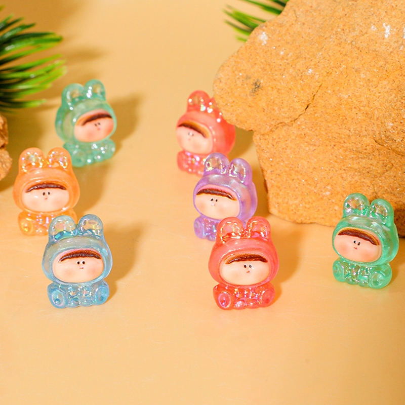 🏠สามมิติ Luminous Little Lilith น่ารัก Li Simeng Grain diy เครื่องประดับMystery Bag ขุดสมบัติตกแต่งรถขายดี