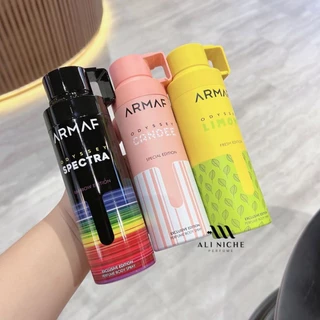 Armaf Odyssey Body spray 200 ml ของแท้💯 สเปรย์ระงับกลิ่นกาย