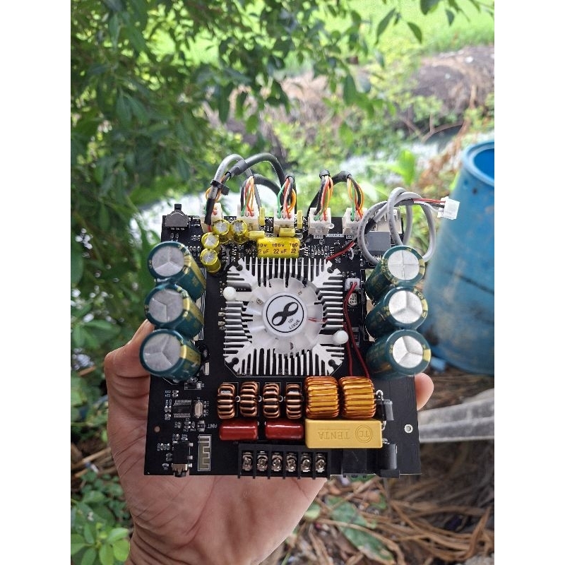 ZK-HT21-3g - ZK-HT21 โมเบสกลางแหลมเครื่องขยายเสียง 2.1TDA7498Eบูลธูทซัพวูฟเฟอร์ดิจิตอลสูง 160W*220Wม
