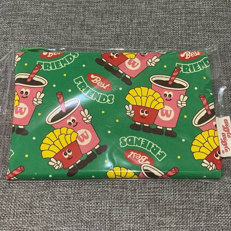 กระเป๋าซิป Wiggle wiggle ของแท้ พร้อมส่ง