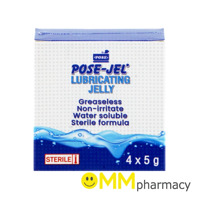 POSE-JEL LUBRICATING JELLY 5G.X4ซอง