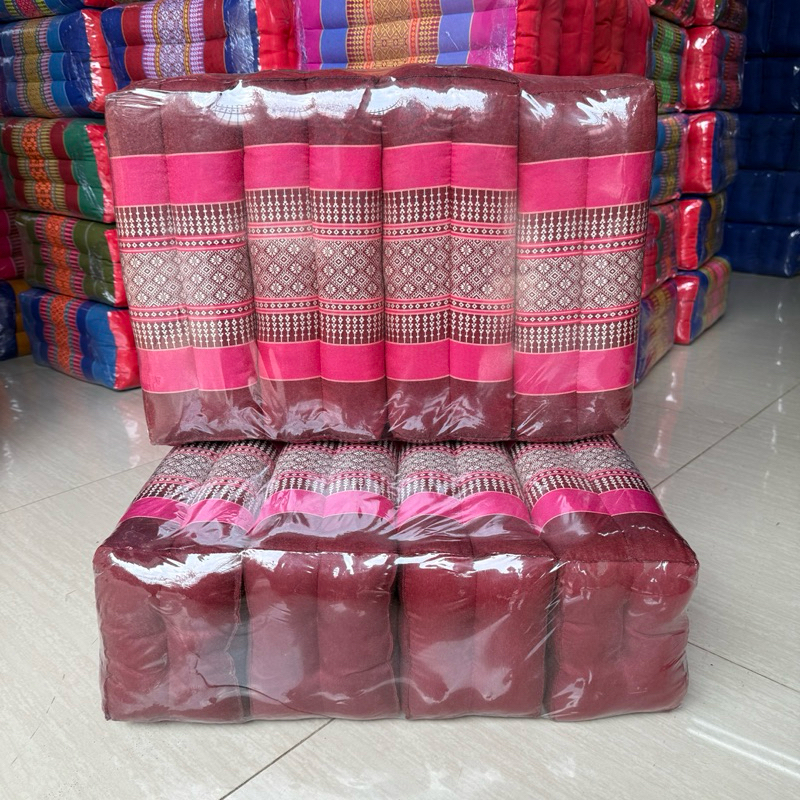 หมอนขิด ยัดนุ่นแท้100% ไซส์ใหญ่ 1แพ็ค4ใบ​ สต๊อกแน่น พร้อมส่ง มีบริการเก็บเงินปลายทาง