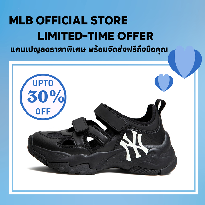 ของแท้ 100% MLB Sandal Chunky Mask Mask รองเท้ากีฬา รองเท้าแตะ MLB รองเท้า